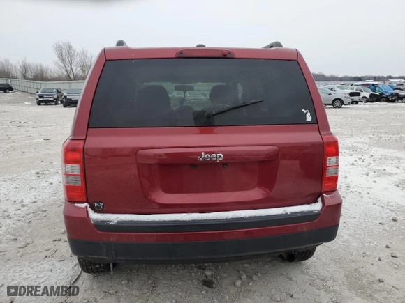 2017 Jeep Patriot Sport with VIN 1C4NJPBA1HD118127, listed as a Copart auction lot 44776335 with 102,358 mi miles and Clean Title. Bid and sale history available at carsss.com. Image 6.