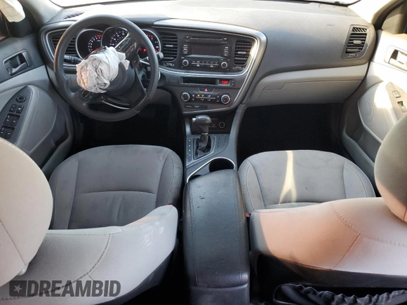 2015 Kia Optima LX with VIN 5XXGM4A70FG478755, listed as a Copart auction lot 49176165 with 158,206 mi miles and Salvage Title. Bid and sale history available at DreamBid. Image 8.