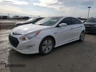 2015 Hyundai Sonata Hybrid Limited with VIN KMHEC4A45FA121367, listed as a Copart auction lot 50946745 with 99,098 mi miles and Salvage Title. Bid and sale history available at carsss.com. Image 1.