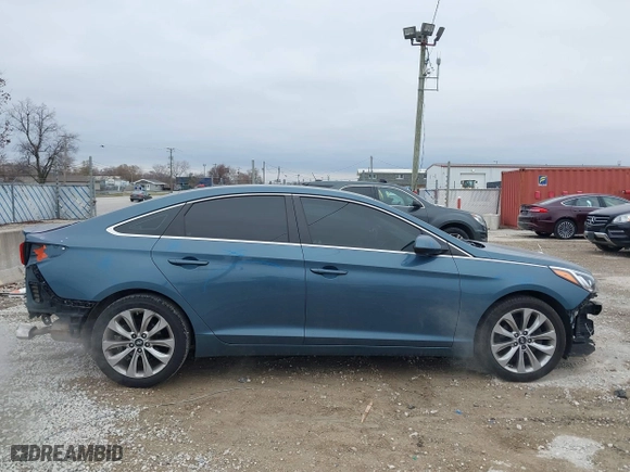 2017 Hyundai Sonata SE with VIN 5NPE24AF9HH445488, listed as a IAAI auction lot 41058868 with 146,812 mi miles. Bid and sale history available at carsss.com. Image 14.