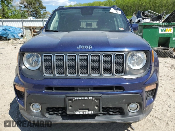2019 Jeep Renegade Latitude z VIN ZACNJABBXKPJ75373, wystawiony jako Copart lot #52860995 z przebiegiem 80 059 mil mil oraz Szkoda całkowita • Salvage title. Historia ofert i sprzedaży dostępna na DreamBid. Obrazek 5.
