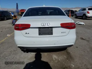 2013 Audi A4 Premium Plus with VIN WAUEFAFL8DN039856, listed as a Copart auction lot 44357595 with 0 mi miles and Salvage Title. Bid and sale history available at carsss.com. Image 6.