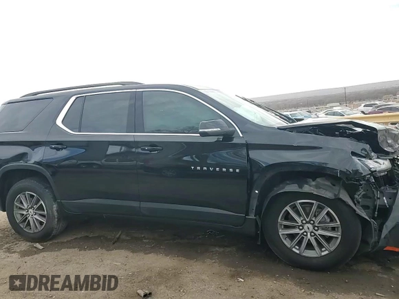 2023 Chevrolet Traverse LT Cloth with VIN 1GNERGKW7PJ222553, listed as a Copart auction lot 49293065 with 53,986 mi miles and Salvage Title. Bid and sale history available at carsss.com. Image 15.