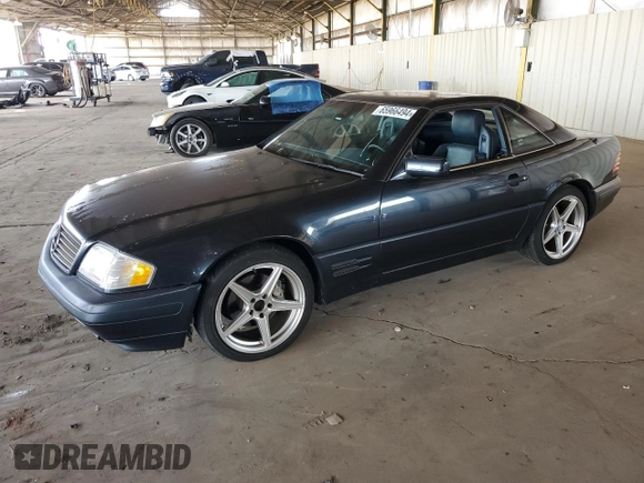 1998 Mercedes-Benz SL-Class with VIN WDBFA67F9WF161441, listed as a Copart auction lot 65966494 with 167,996 mi miles and Clean Title. Bid and sale history available at carsss.com. Image 1.