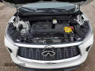 2023 Infiniti QX60 Luxe z VIN 5N1DL1FR8PC371108, wystawiony jako Copart lot #58735525 z przebiegiem 10 732 mil mil oraz Czysty tytuł • Clean title. Historia ofert i sprzedaży dostępna na DreamBid. Obrazek 12.