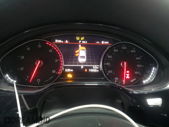 2017 Audi A8 Sport z VIN WAU43AFD4HN020515, wystawiony jako Copart lot #44953055 z przebiegiem 115 422 mil mil oraz Szkody całkowita. Historia ofert i sprzedaży dostępna na DreamBid. Obrazek 9.