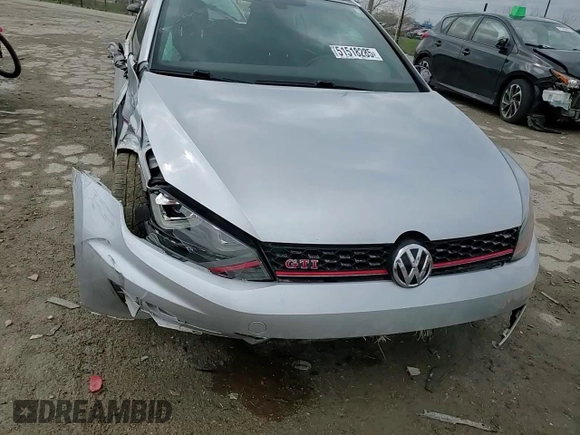 2017 Volkswagen GTI S z VIN 3VW447AU0HM033019, wystawiony jako Copart lot #51518285 z przebiegiem 93 427 mil mil oraz Szkoda całkowita • Salvage title. Historia ofert i sprzedaży dostępna na DreamBid. Obrazek 10.