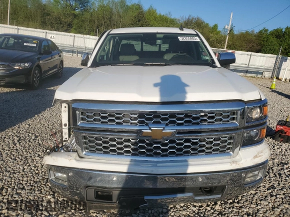 2015 Chevrolet Silverado 1500 LTZ with VIN 3GCUKSEC2FG333802, listed as a Copart auction lot 52855885 with 168,781 mi miles and Salvage Title. Bid and sale history available at DreamBid. Image 5.