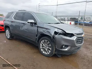 2018 Chevrolet Traverse LT Cloth with VIN 1GNERGKW4JJ273922, listed as a IAAI auction lot 41375610 with 92,250 mi miles. Bid and sale history available at carsss.com. Image 1.
