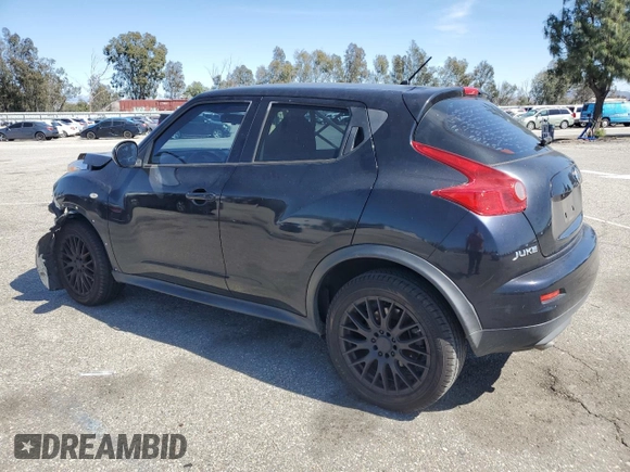 2014 Nissan Juke S with VIN JN8AF5MR9ET355316, listed as a Copart auction lot 49476035 with 143,806 mi miles and Salvage Title. Bid and sale history available at DreamBid. Image 2.