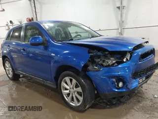 2015 Mitsubishi Outlander Sport ES with VIN 4A4AR3AU9FE042443, listed as a IAAI auction lot 41789322 with 85,436 mi miles. Bid and sale history available at carsss.com. Image 1.