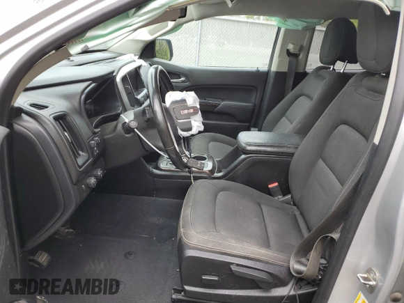 2019 GMC Canyon 4WD SLE with VIN 1GTG6CENXK1215577, listed as a Copart auction lot 70415644 with 109,572 mi miles and Salvage Title. Bid and sale history available at carsss.com. Image 7.
