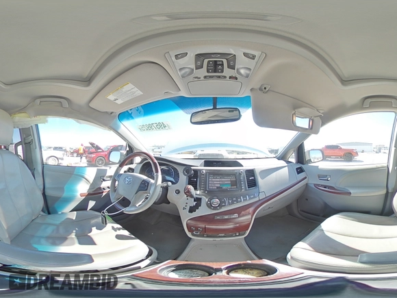 2014 Toyota Sienna XLE with VIN 5TDYK3DCXES470334, listed as a Copart auction lot 49579925 with 146,837 mi miles and Salvage Title. Bid and sale history available at DreamBid. Image 14.