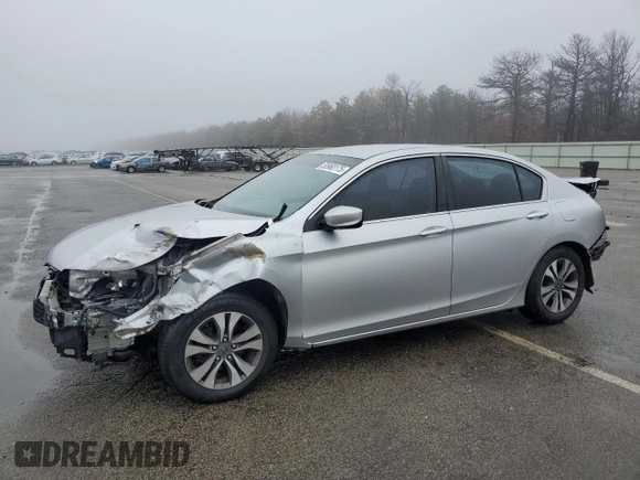 2013 Honda Accord LX z VIN 1HGCR2F36DA152124, wystawiony jako Copart lot #50960175 z przebiegiem 86 907 mil mil oraz Szkoda całkowita • Salvage title. Historia ofert i sprzedaży dostępna na DreamBid. Obrazek 1.