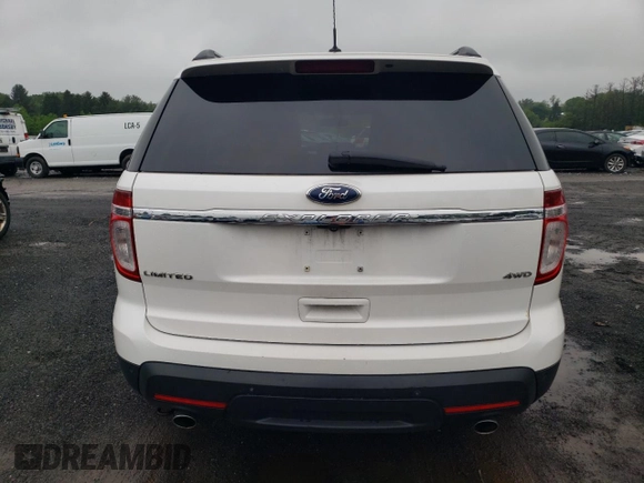2011 Ford Explorer Limited with VIN 1FMHK8F83BGA72096, listed as a Copart auction lot 56650845 with 116,864 mi miles and Salvage title. Bid and sale history available at DreamBid. Image 6.
