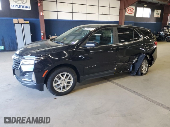 2024 Chevrolet Equinox LT with VIN 3GNAXUEG0RL335294, listed as a Copart auction lot 55419725 with 20,872 mi miles and Clean Title. Bid and sale history available at DreamBid. Image 1.