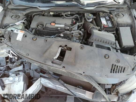 2018 Honda Civic Sedan LX with VIN 2HGFC2F57JH564095, listed as a Copart auction lot 48989425 with 167,925 mi miles and Salvage Title. Bid and sale history available at carsss.com. Image 12.