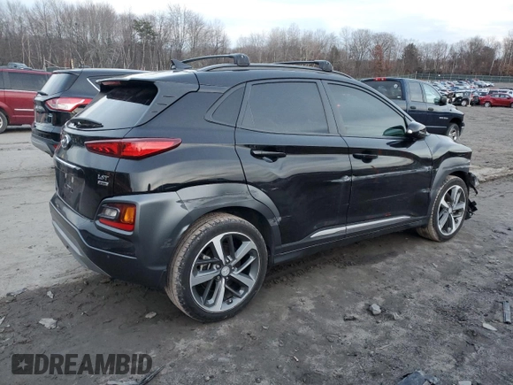2019 Hyundai Kona Ultimate with VIN KM8K5CA57KU388762, listed as a Copart auction lot 69278812 with 22,422 mi miles. Bid and sale history available at carsss.com. Image 3.