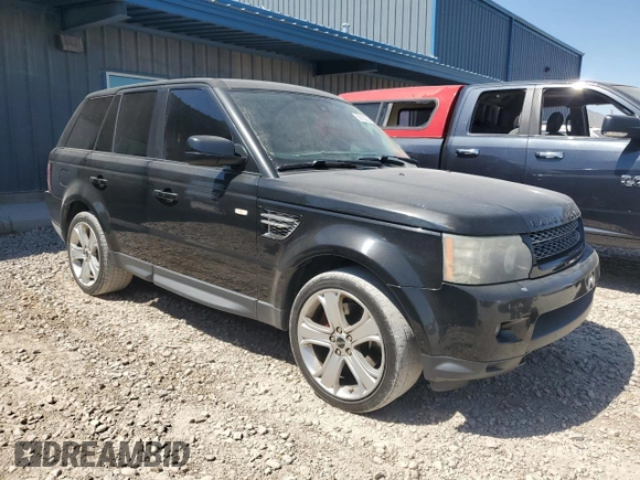 2012 Land Rover Range Rover Sport HSE Lux with VIN SALSK2D4XCA752503, listed as a Copart auction lot 59153015 with 110,382 mi miles and Salvage title. Bid and sale history available at DreamBid. Image 4.