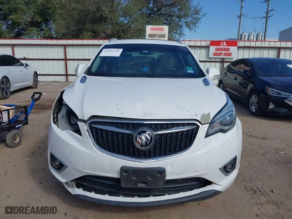 2019 Buick Envision Essence with VIN LRBFXCSAXKD003740, listed as a IAAI auction lot 41587643 with 126,525 mi miles. Bid and sale history available at carsss.com. Image 6.