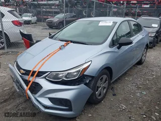 2017 Chevrolet Cruze LS with VIN 1G1BC5SM7H7210359, listed as a IAAI auction lot 41188150 with 121,250 mi miles. Bid and sale history available at carsss.com. Image 2.