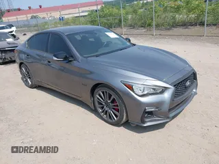 2018 Infiniti Q50 Red Sport 400 с VIN JN1FV7AP8JM460441, выставлен на аукционе IAAI как лот 42375710 с пробегом 61 096 миль миль и . История ставок и продаж доступна на DreamBid. Изображение 1.