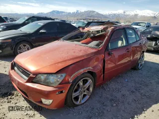 2001 Lexus IS 300/350 with VIN JTHBD182210007587, listed as a Copart auction lot 47773365 with Not Provided miles and Salvage Title. Bid and sale history available at DreamBid. Image 1.
