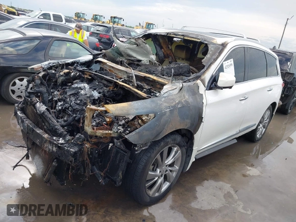 2014 Infiniti QX60 с VIN 5N1AL0MN3EC516775, выставлен на аукционе IAAI как лот 42326598 с пробегом 104 509 миль миль и . История ставок и продаж доступна на DreamBid. Изображение 2.