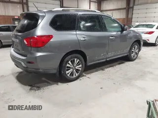 2017 Nissan Pathfinder SL with VIN 5N1DR2MM2HC622055, listed as a IAAI auction lot 41979816 with 123,355 mi miles. Bid and sale history available at carsss.com. Image 4.