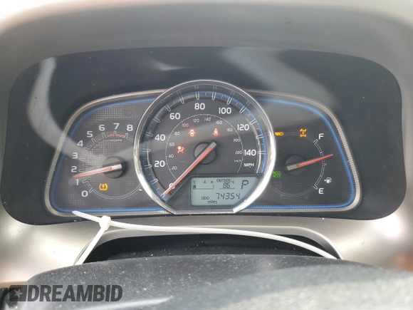 2015 Toyota RAV4 Limited with VIN JTMDFREV3FJ026913, listed as a Copart auction lot 65201135 with 74,354 mi miles and Salvage title. Bid and sale history available at DreamBid. Image 9.