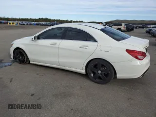 2016 Mercedes-Benz CLA 250 with VIN WDDSJ4GB8GN350032, listed as a Copart auction lot 46812104 with 56,294 mi miles and . Bid and sale history available at DreamBid. Image 2.