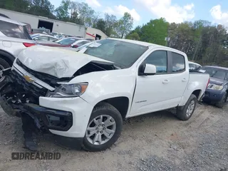 2021 Chevrolet Colorado 2WD LT z VIN 1GCGSCEN4M1127011, wystawiony jako IAAI lot #41953530 z przebiegiem 91 418 mil mil oraz . Historia ofert i sprzedaży dostępna na DreamBid. Obrazek 14.