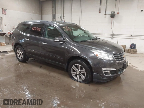 2016 Chevrolet Traverse LT z VIN 1GNKRHKD7GJ205694, wystawiony jako IAAI lot #41292588 z przebiegiem 109 626 mil mil oraz . Historia ofert i sprzedaży dostępna na DreamBid. Obrazek 1.