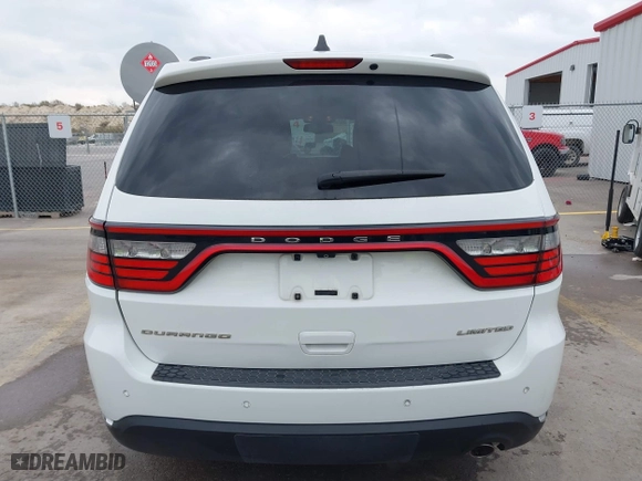 2014 Dodge Durango Limited with VIN 1C4RDHDG2EC318144, listed as a IAAI auction lot 41712791 with 124,569 mi miles. Bid and sale history available at carsss.com. Image 16.