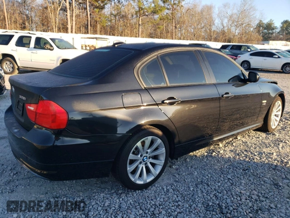 2011 BMW 3 Series 328i xDrive with VIN WBAPK5G56BNN80851, listed as a Copart auction lot 45926165 with 54,146 mi miles and Salvage Title. Bid and sale history available at carsss.com. Image 3.