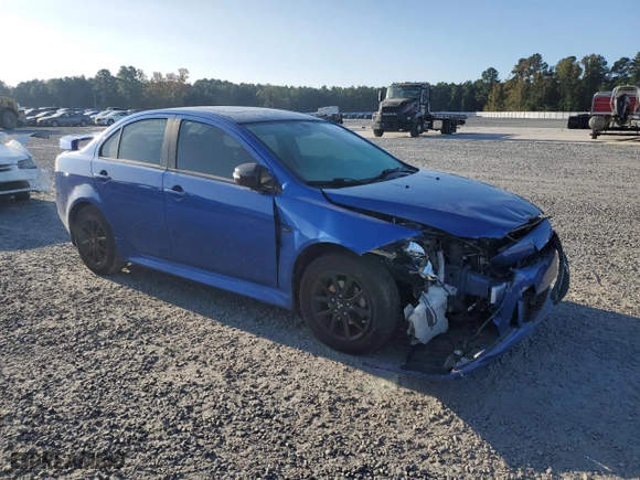 2017 Mitsubishi Lancer ES with VIN JA32U2FU8HU011656, listed as a Copart auction lot 75515664 with 119,981 mi miles and Salvage Title. Bid and sale history available at carsss.com. Image 4.