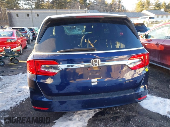 2018 Honda Odyssey LX with VIN 5FNRL6H27JB019591, listed as a IAAI auction lot 41476327 with 117,870 mi miles. Bid and sale history available at carsss.com. Image 16.