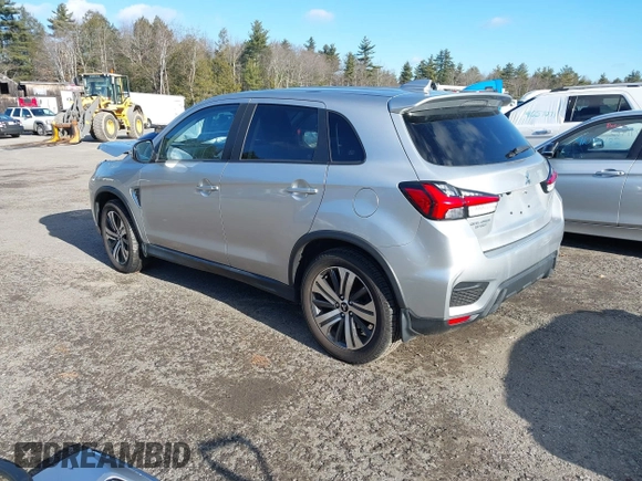 2021 Mitsubishi Outlander Sport ES with VIN JA4ARUAU3MU034283, listed as a IAAI auction lot 41082090 with 73,908 mi miles. Bid and sale history available at carsss.com. Image 3.