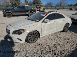 2018 Mercedes-Benz CLA 250 z VIN WDDSJ4EB6JN563183, wystawiony jako Copart lot #47376345 z przebiegiem Nie podano mil oraz Szkoda całkowita • Salvage title. Historia ofert i sprzedaży dostępna na DreamBid. Obrazek 1.
