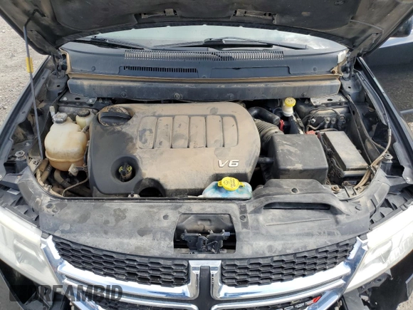 2017 Dodge Journey SXT с VIN 3C4PDCBG8HT590980, выставлен на аукционе Copart как лот 54672525 с пробегом Не указан миль и Списание • Salvage title. История ставок и продаж доступна на DreamBid. Изображение 12.