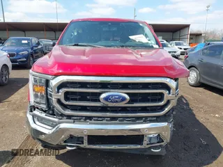 2021 Ford F-150 XL with VIN 1FTFW1E58MKD31650, listed as a IAAI auction lot 41916402 with 63,626 mi miles. Bid and sale history available at carsss.com. Image 12.