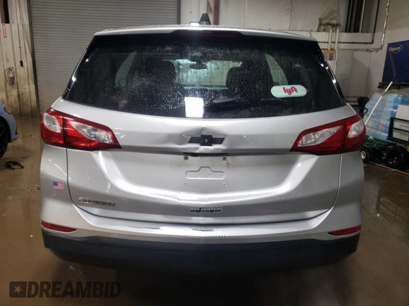 2019 Chevrolet Equinox LS with VIN 3GNAXHEV0KS541930, listed as a Copart auction lot 44980095 with 106,374 mi miles and Salvage Title. Bid and sale history available at carsss.com. Image 6.