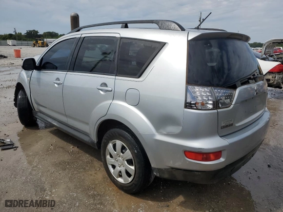 2011 Mitsubishi Outlander ES with VIN JA4AS2AWXBU024762, listed as a Copart auction lot 70789584 with 145,203 mi miles and Salvage Title. Bid and sale history available at carsss.com. Image 2.