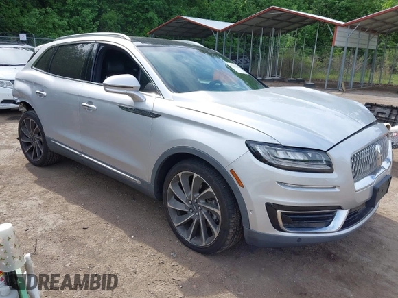 2019 Lincoln Nautilus Reserve with VIN 2LMPJ8LP5KBL32374, listed as a IAAI auction lot 42219316 with 48,276 mi miles and . Bid and sale history available at DreamBid. Image 1.
