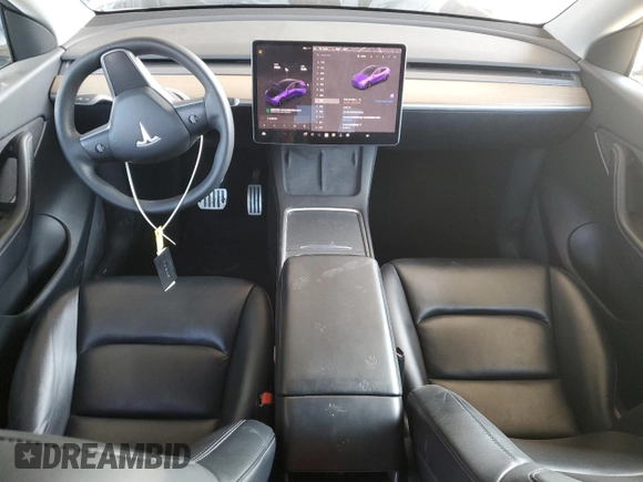 2022 Tesla Model Y Performance with VIN 7SAYGDEF8NF381644, listed as a Copart auction lot 44554585 with 71,413 mi miles and Salvage Title. Bid and sale history available at DreamBid. Image 8.