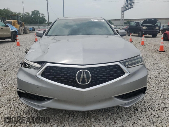 2018 Acura TLX with VIN 19UUB2F35JA008844, listed as a Copart auction lot 61119385 with 56,797 mi miles and Salvage title. Bid and sale history available at DreamBid. Image 5.