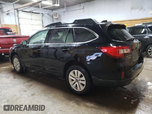 2017 Subaru Outback Premium with VIN 4S4BSAFC6H3369798, listed as a Copart auction lot 44800035 with 121,592 mi miles and Clean Title. Bid and sale history available at DreamBid. Image 2.