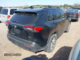 2023 Toyota RAV4 XLE Premium with VIN 2T3C1RFVXPC247647, listed as a IAAI auction lot 41997072 with 27,326 mi miles and . Bid and sale history available at DreamBid. Image 4.