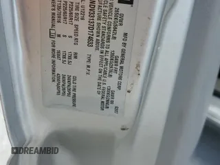 2007 Chevrolet Uplander 2LT z VIN 1GNDV33137D174633, wystawiony jako Copart lot #57337915 z przebiegiem Nie podano mil oraz Szkoda całkowita • Salvage title. Historia ofert i sprzedaży dostępna na DreamBid. Obrazek 13.