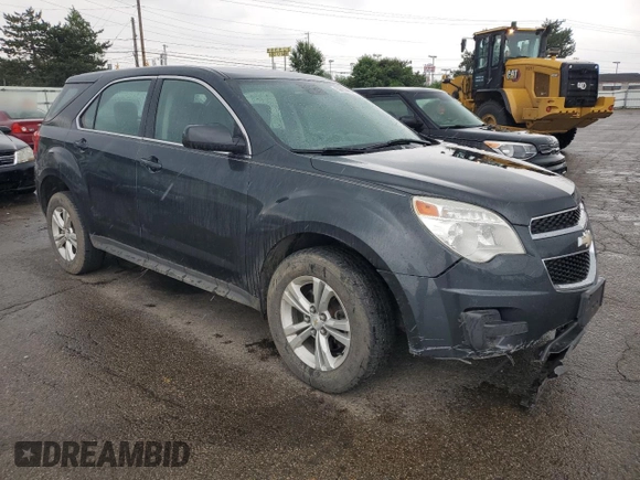 2013 Chevrolet Equinox LS z VIN 2GNALBEK0D1109142, wystawiony jako Copart lot #59656665 z przebiegiem 114 988 mil mil oraz Szkoda całkowita • Salvage title. Historia ofert i sprzedaży dostępna na DreamBid. Obrazek 4.